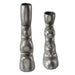 Free Flowing Vases Set/2 Tarnished Nickel Glaze-Home Accents-Uttermost-Lighting Design Store