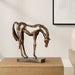 Openly Grazing Sculpture Antiqued Bronze-Home Accents-Uttermost-Lighting Design Store