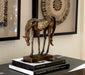 Openly Grazing Sculpture Antiqued Bronze-Home Accents-Uttermost-Lighting Design Store