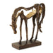 Openly Grazing Sculpture Antiqued Bronze-Home Accents-Uttermost-Lighting Design Store