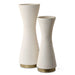 Ridgeline Vases, S/2 Pristine White-Home Accents-Uttermost-Lighting Design Store