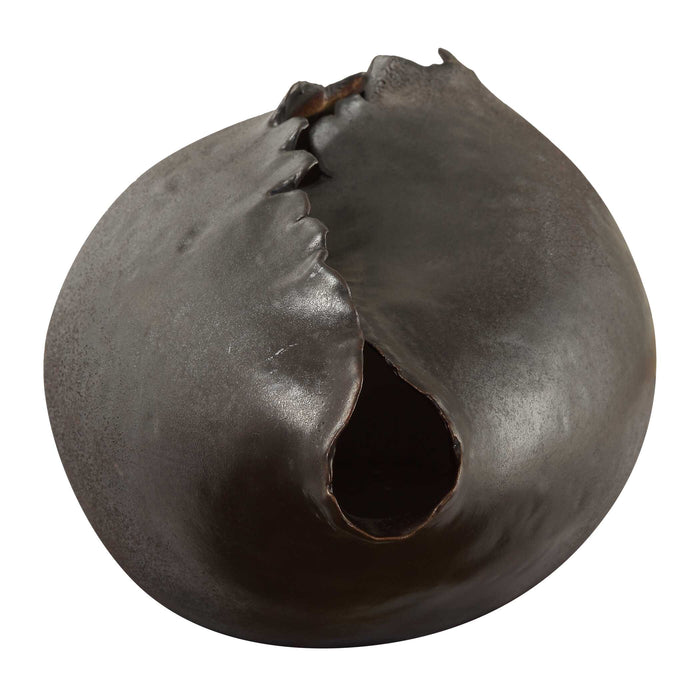 Blossom Vase Bronze-Home Accents-Uttermost-Lighting Design Store