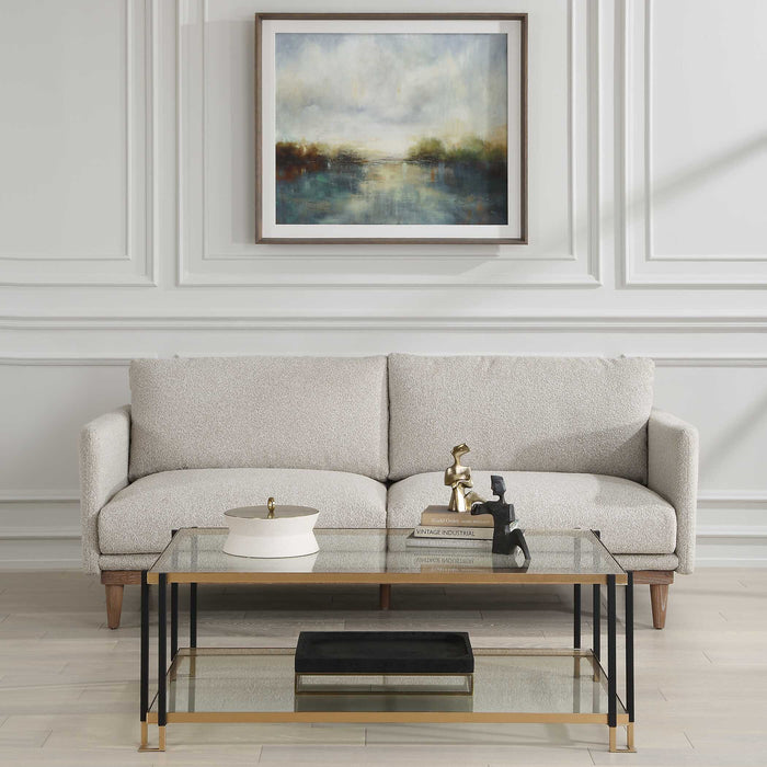 Luxe Box Brushed Brass-Home Accents-Uttermost-Lighting Design Store