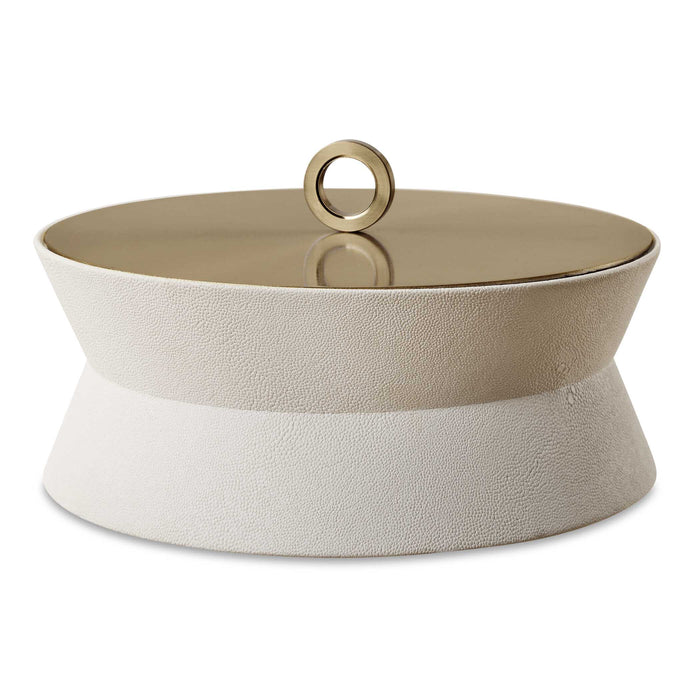 Luxe Box Brushed Brass-Home Accents-Uttermost-Lighting Design Store