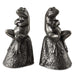 Daydreaming Bird Bookends, S/2 Lightly Antiqued Silver-Home Accents-Uttermost-Lighting Design Store