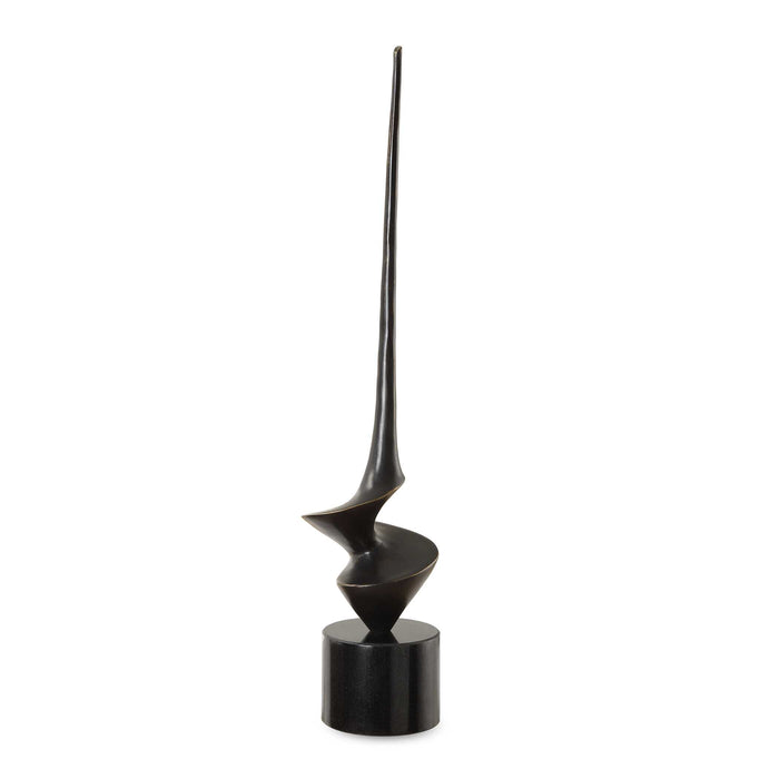 All Twisted Sculpture Aged Bronze-Home Accents-Uttermost-Lighting Design Store