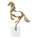 Gallop Sculpture Gold And Poised Atop-Home Accents-Uttermost-Lighting Design Store