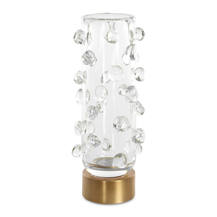 Aura Vase Clear Glass-Home Accents-Uttermost-Lighting Design Store