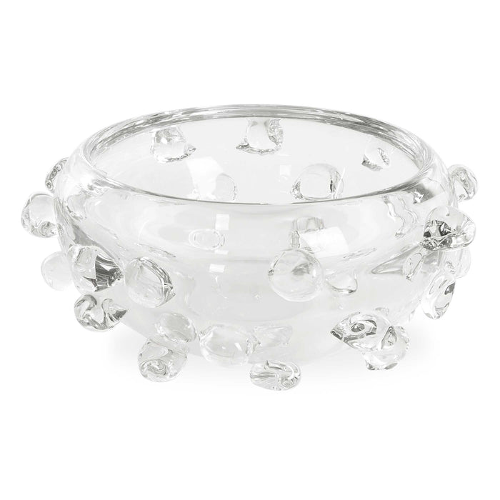 Aura Bowl Clear Glass-Home Accents-Uttermost-Lighting Design Store