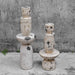 Nouveau Sculptures Set/2 Natural White-Home Accents-Uttermost-Lighting Design Store