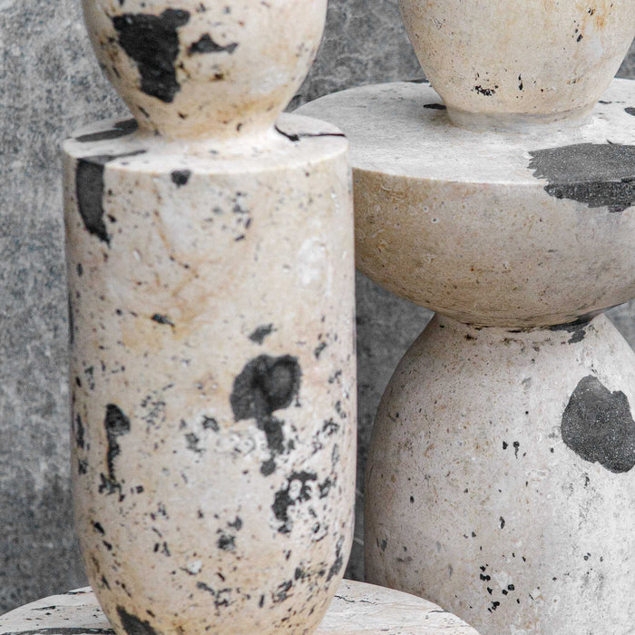 Nouveau Sculptures Set/2 Natural White-Home Accents-Uttermost-Lighting Design Store