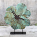 Bahati Wood Sculpture Blue-green-Home Accents-Uttermost-Lighting Design Store