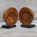 Teak And Noir Bookends Set/2 Natural Teak-Home Accents-Uttermost-Lighting Design Store