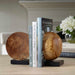 Teak And Noir Bookends Set/2 Natural Teak-Home Accents-Uttermost-Lighting Design Store