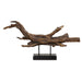 Gilded Branch Sculpture Dark Brown-Home Accents-Uttermost-Lighting Design Store