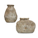 Ancient Echos Vases Set/2 Terracotta-Home Accents-Uttermost-Lighting Design Store