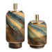 Celestial Tide Containers Set/2 Brass-Home Accents-Uttermost-Lighting Design Store