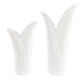 Leafscape Vases Set/2 White-Home Accents-Uttermost-Lighting Design Store