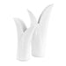 Leafscape Vases Set/2 White-Home Accents-Uttermost-Lighting Design Store