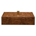 Burl Haven Box Antique Brass-Home Accents-Uttermost-Lighting Design Store