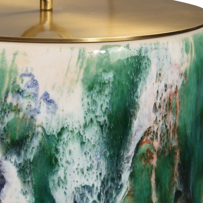 Sylvie Containers Set/2 Greens, Pinks, And Whites-Home Accents-Uttermost-Lighting Design Store