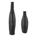 Duostacked Vases Set/2 Matte Black-Home Accents-Uttermost-Lighting Design Store