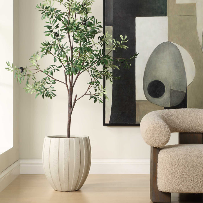 Ridgehaven Planter Natural-Home Accents-Uttermost-Lighting Design Store