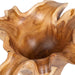 Teak Flow Bowl Natural Teak Wood-Home Accents-Uttermost-Lighting Design Store