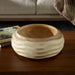 Waveform Bowl Bleached Suar Wood-Home Accents-Uttermost-Lighting Design Store