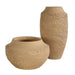 Sandstone Flow Vase Terracotta-Home Accents-Uttermost-Lighting Design Store
