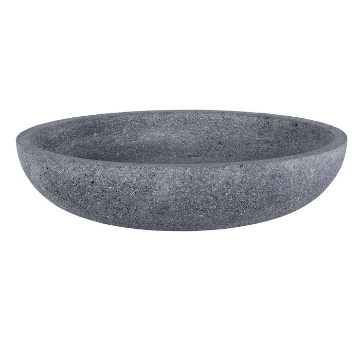 Ashen Bowl Gray Lava-Home Accents-Uttermost-Lighting Design Store