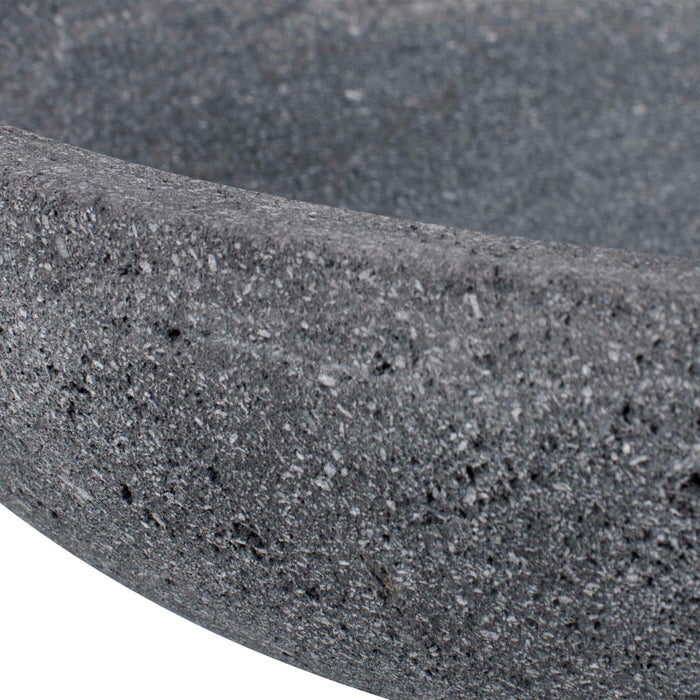 Ashen Bowl Gray Lava-Home Accents-Uttermost-Lighting Design Store