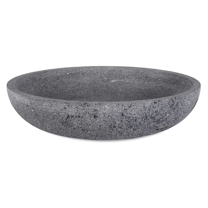 Ashen Bowl Gray Lava-Home Accents-Uttermost-Lighting Design Store