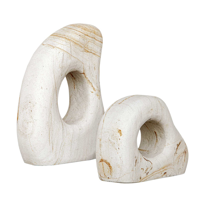 Stone Flow Sculpture Natural Grain-Home Accents-Uttermost-Lighting Design Store