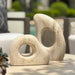 Stone Flow Sculpture Natural Grain-Home Accents-Uttermost-Lighting Design Store