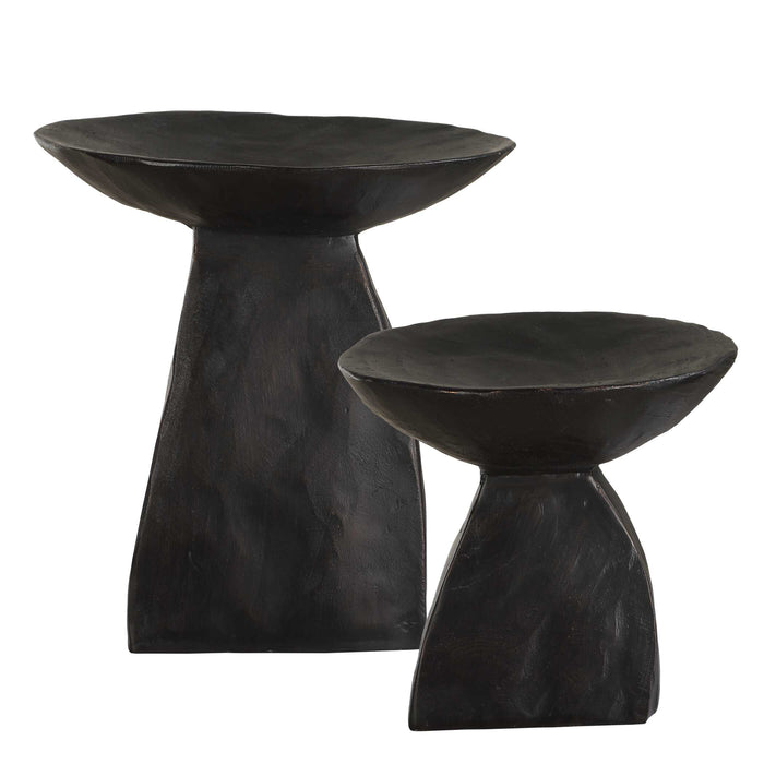 Shadow Bowl Dark Brown-Home Accents-Uttermost-Lighting Design Store