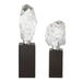 Crystal Peak Sculpture Black-Home Accents-Uttermost-Lighting Design Store