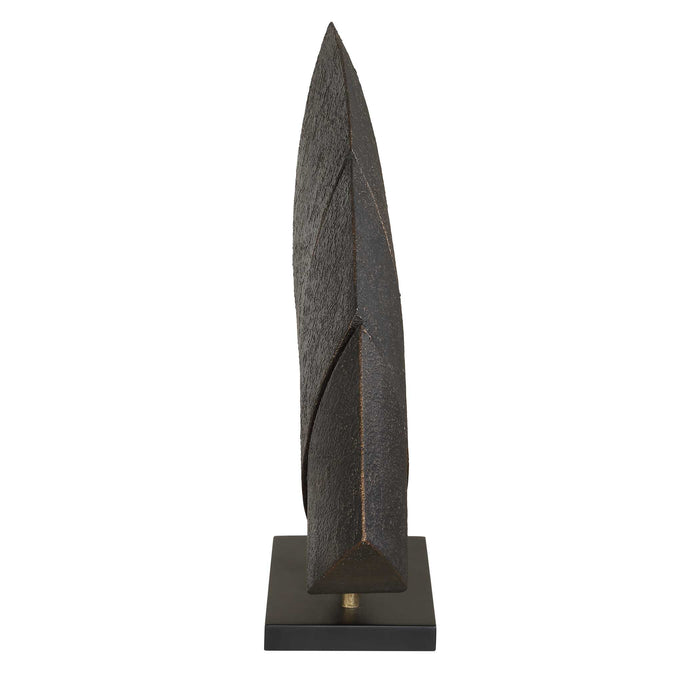 Wind Crest Sculpture Textured Dark Bronze-Home Accents-Uttermost-Lighting Design Store