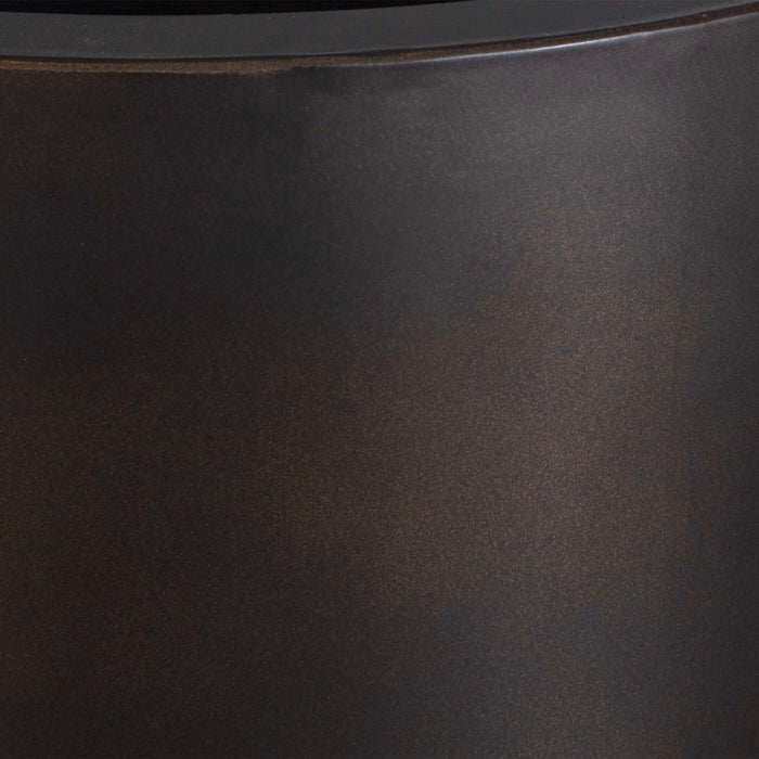 Volcan Planters Set/2 Matte Bronze-Home Accents-Uttermost-Lighting Design Store