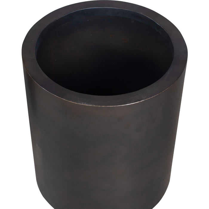 Volcan Planters Set/2 Matte Bronze-Home Accents-Uttermost-Lighting Design Store