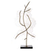 Glass Sculpture Black Marble-Home Accents-Uttermost-Lighting Design Store
