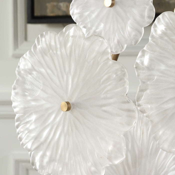 Glass Sculpture Black Marble-Home Accents-Uttermost-Lighting Design Store