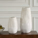 Echo Ridge Vases Set/2 Neutral Tones Of White And Caramel-Home Accents-Uttermost-Lighting Design Store