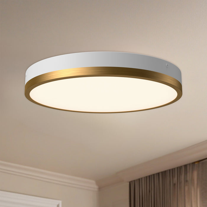Adelaide LED Flush Mount-Alora-Lighting Design Store