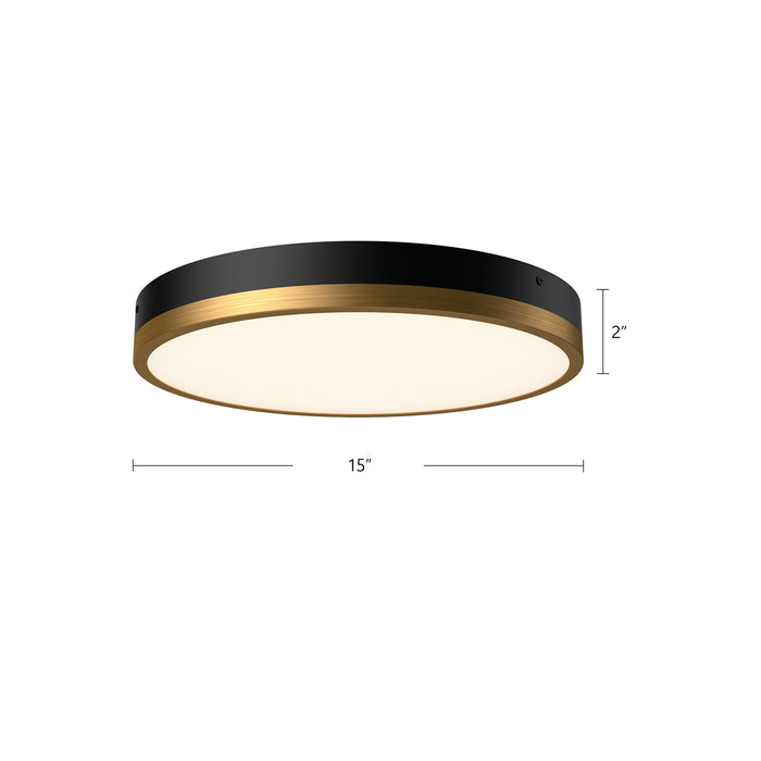 Adelaide LED Flush Mount-Alora-Lighting Design Store