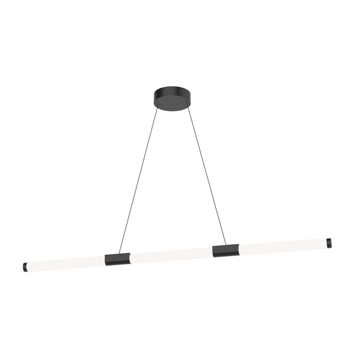Akari LED Linear Pendant Black-Linear/Island-Kuzco Lighting-Lighting Design Store