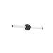 Akari LED Bathroom Fixture Black-Bathroom Fixtures-Kuzco Lighting-Lighting Design Store