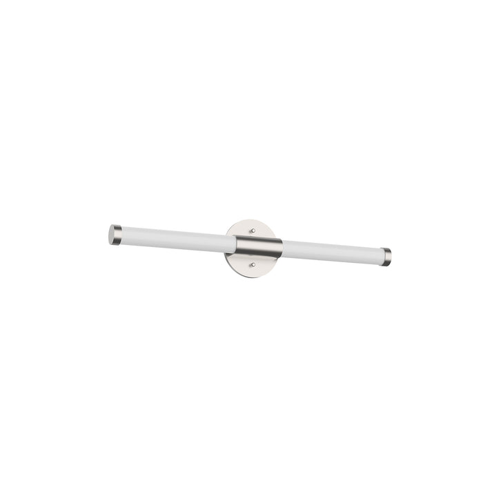 Akari LED Bathroom Fixture Brushed Nickel-Bathroom Fixtures-Kuzco Lighting-Lighting Design Store