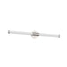 Akari LED Bathroom Fixture Brushed Nickel-Bathroom Fixtures-Kuzco Lighting-Lighting Design Store