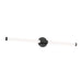 Akari LED Bathroom Fixture Black-Bathroom Fixtures-Kuzco Lighting-Lighting Design Store